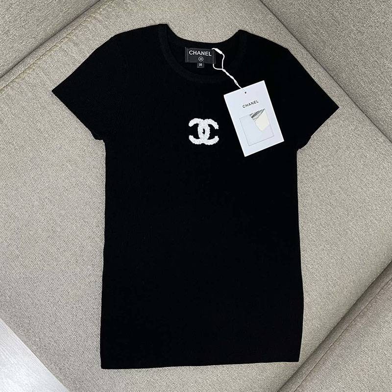 定番シャネル トップス ロゴTシャツ 偽物 shw66466通販