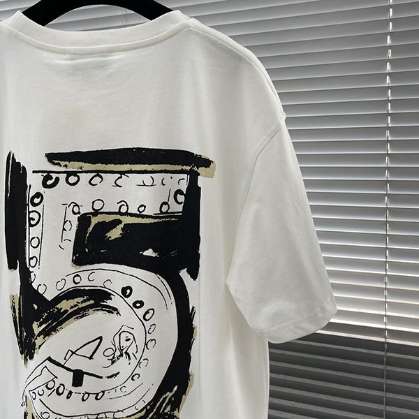 n級品 おすすめシャネル コットン ショート Tシャツ コピー 半袖 shy39747人気