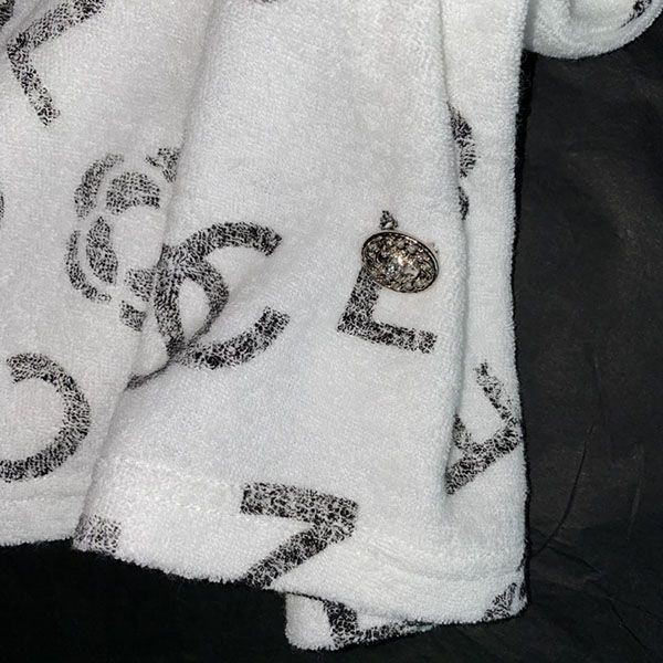 100%実物写真！シャネル ロゴ Tシャツ＆ ショーツ 上下セット コピー shz83729人気