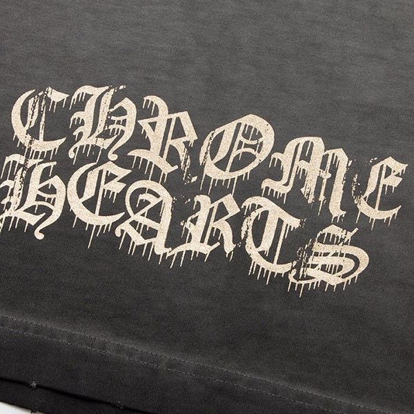 クロムハーツ 偽物ホースシュー バックプリントTシャツ Kua68010人気