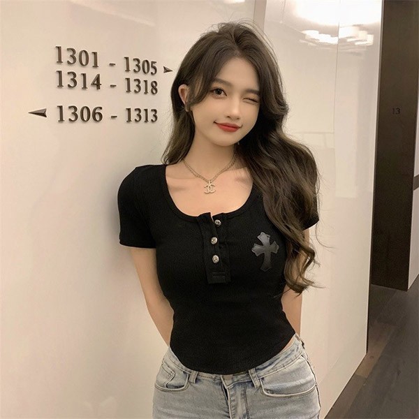 クロムハーツ スーパーコピー クロス セメタリー Tシャツ Kua71800品質保証