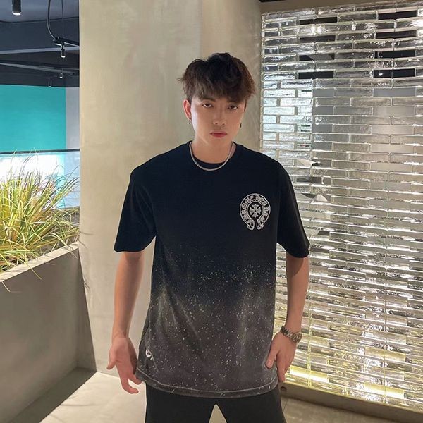 送料込★クロムハーツ メンズ Tシャツ 偽物 ホースシュー CHプラス Kuc95814通販
