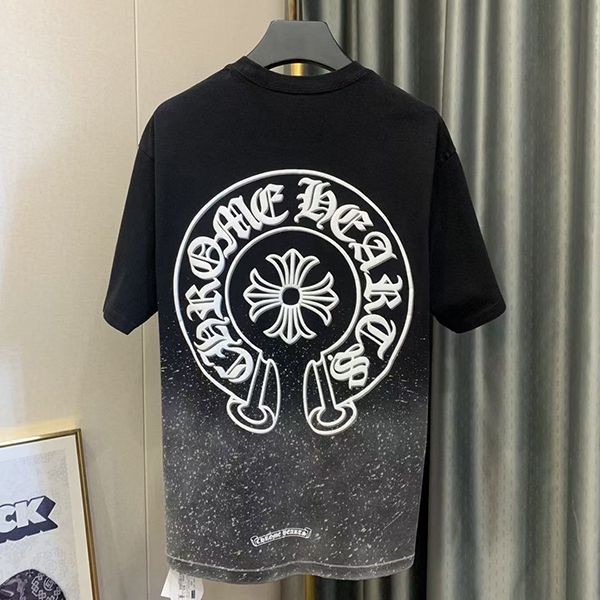 送料込★クロムハーツ メンズ Tシャツ 偽物 ホースシュー CHプラス Kuc95814N級品