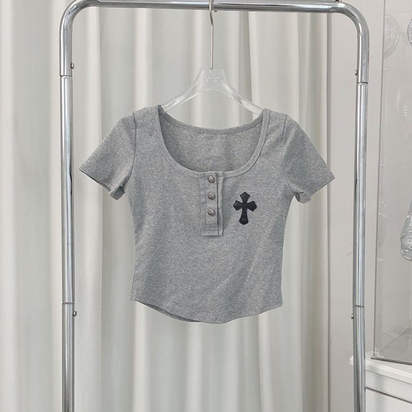 完売必至 クロムハーツ 偽物 クロス セメタリー Tシャツ Kue04006通販
