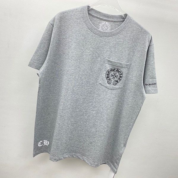 クロムハーツ CH アーチロゴ 半袖Tシャツ 偽物 Kuf13413高い品質