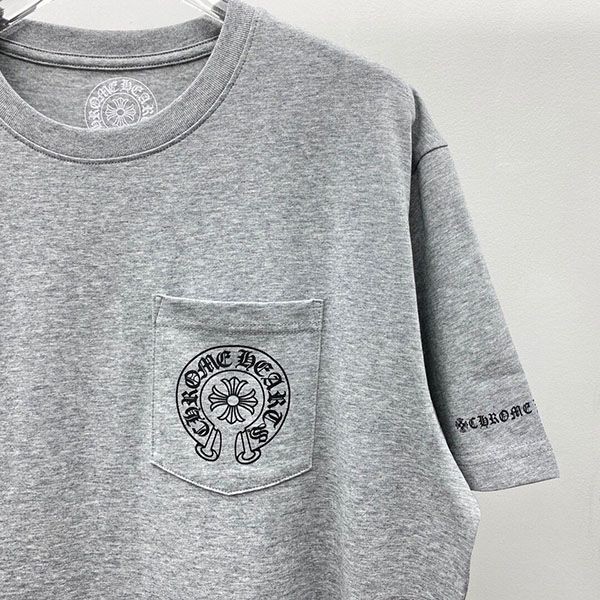 クロムハーツ CH アーチロゴ 半袖Tシャツ 偽物 Kuf13413人気