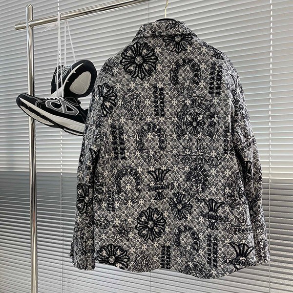 クロムハーツ フリース ダウンジャケット 偽物 Kug49214代引きを販売