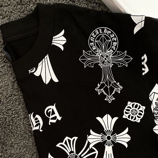 大人気!!新色すぐ届く★クロムハーツ スーパーコピー メンズ Tシャツ ホースシュー Kui73278最高級