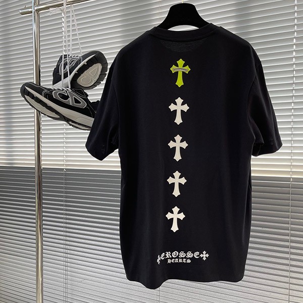 クロムハーツ セメタリークロス♪ロゴTシャツ 偽物 Kui88804通販