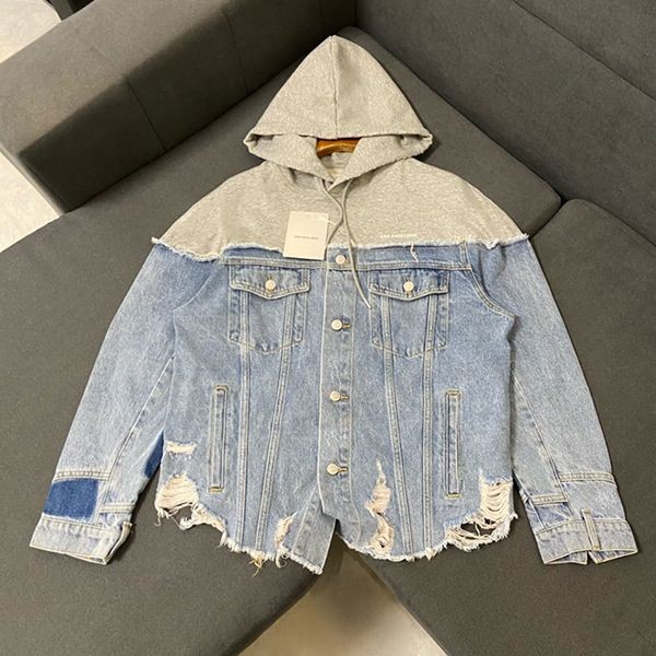 一目惚れ♪クロムハーツ フーディ 偽物 デニムジャケット Kuj10303N級品