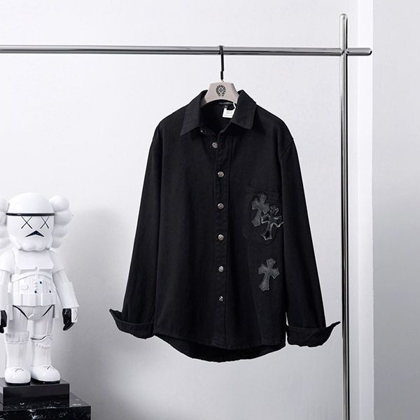 激安価格！新色☆希少 クロムハーツ クロス コピー デニムジャケット Kuj55702N級品