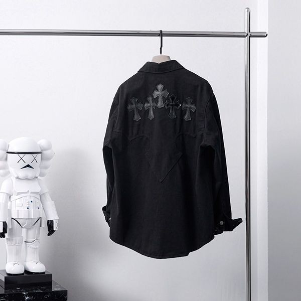 激安価格！新色☆希少 クロムハーツ クロス コピー デニムジャケット Kuj55702品質保証