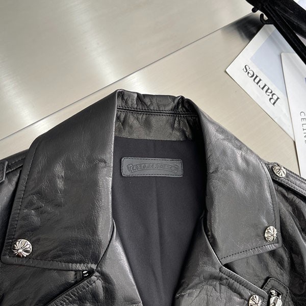 【限定】クロムハーツ JJ DEANレザー ジャケットCH 偽物 Kuj69230通販