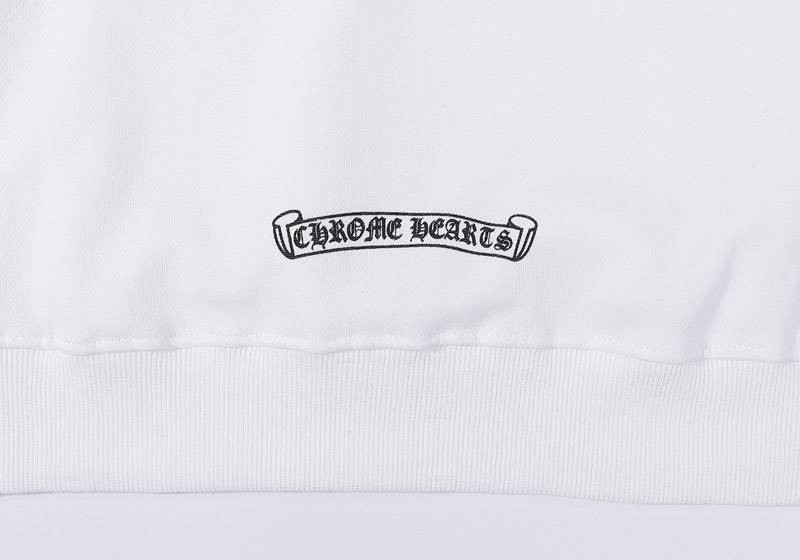 欲しい♡超限定♪クロムハーツパーカー 偽物 ホースシュー&フローラルクロス 2色 Kuk01644代引きを販売