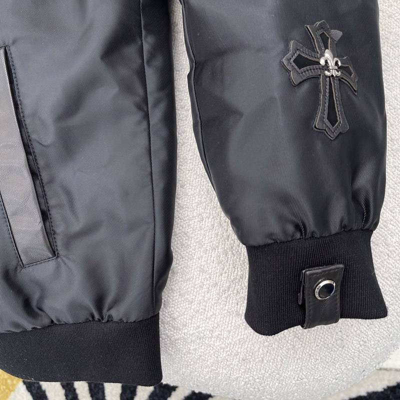 21-22AWセール最高 クロムハーツ JJ DEANレザー ジャケット ダウンボトムス 偽物 Kul74276高い品質