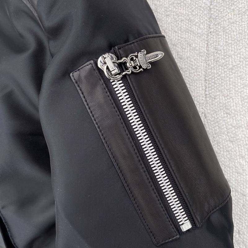 21-22AWセール最高 クロムハーツ JJ DEANレザー ジャケット ダウンボトムス 偽物 Kul74276人気