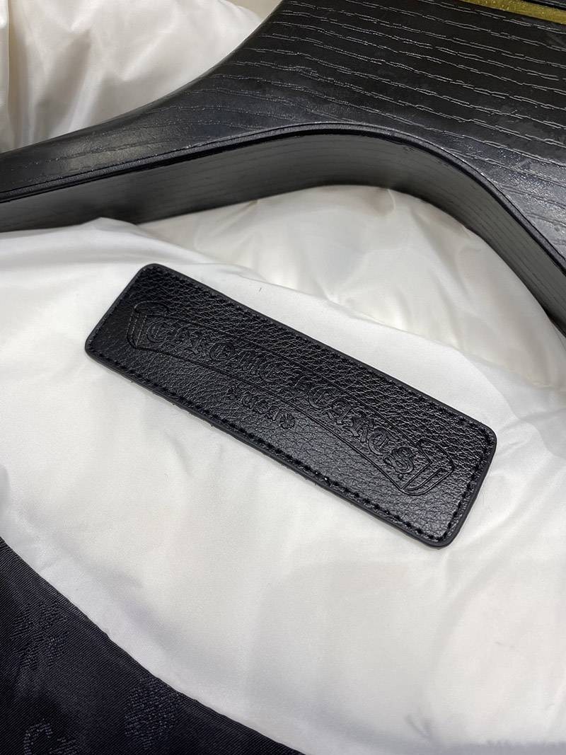 一目惚れ♪十クロムハーツ十【グースダウンベストコピー】◆CHプラス Kum36130N級品