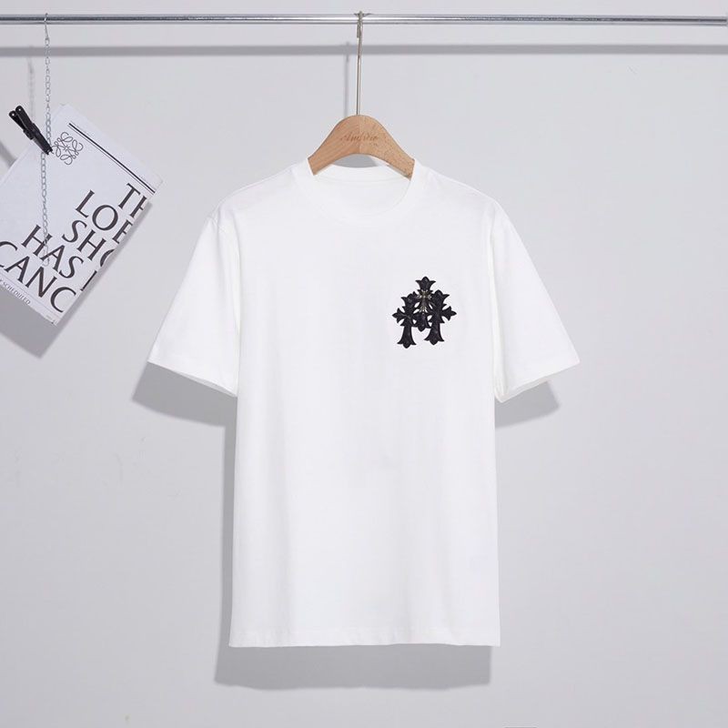 定番★入手困難レア!クロムハーツ スーパーコピー トリプルクロスロゴ Tシャツ 2色 Kuo25360通販