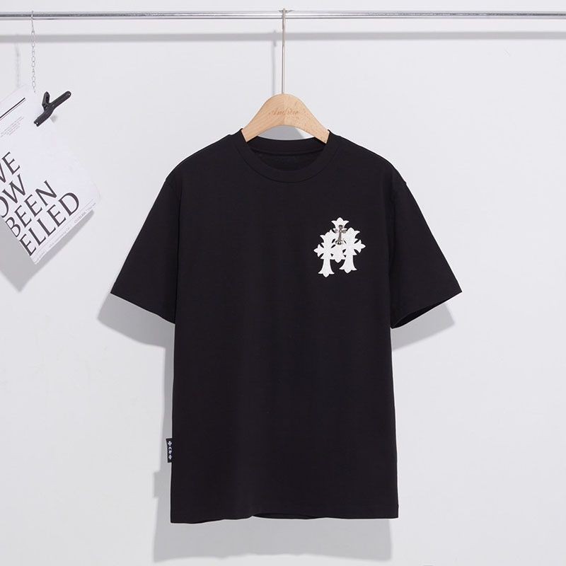定番★入手困難レア!クロムハーツ スーパーコピー トリプルクロスロゴ Tシャツ 2色 Kuo25360人気
