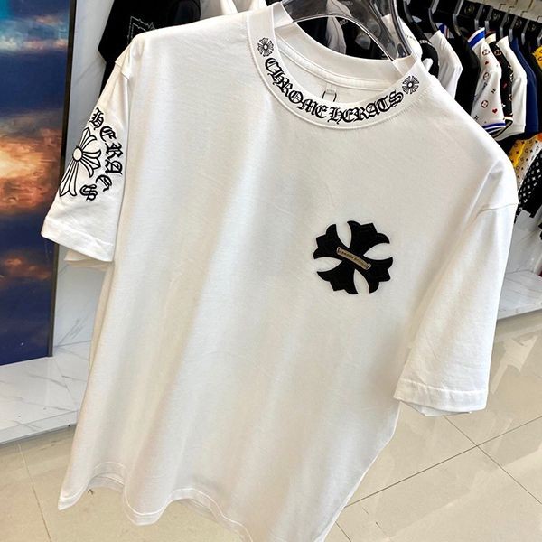 すぐ届く★クロムハーツ メンズ Tシャツ コピー ホースシュー CHプラス Kup75482高い品質
