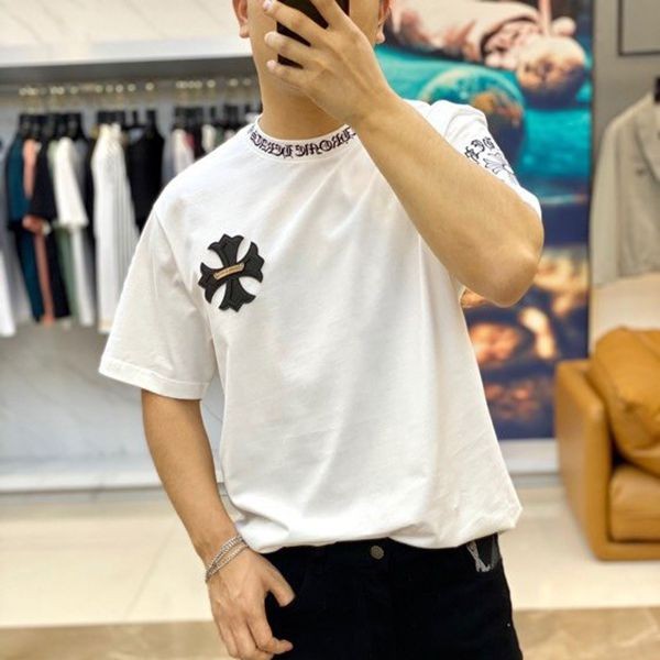すぐ届く★クロムハーツ メンズ Tシャツ コピー ホースシュー CHプラス Kup75482人気