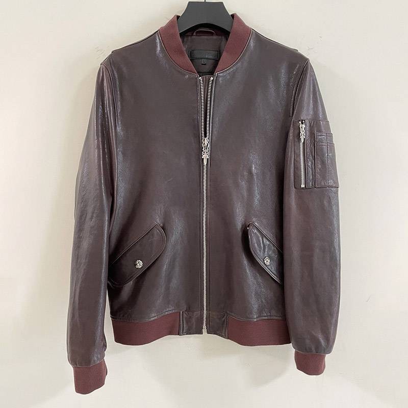 大人気！クロムハーツ JJ DEANレザー ジャケットCH 偽物 Kuq73828