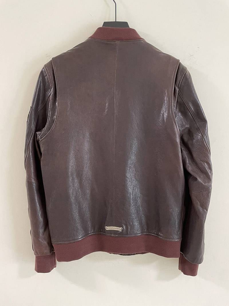 大人気！クロムハーツ JJ DEANレザー ジャケットCH 偽物 Kuq73828激安送料無料