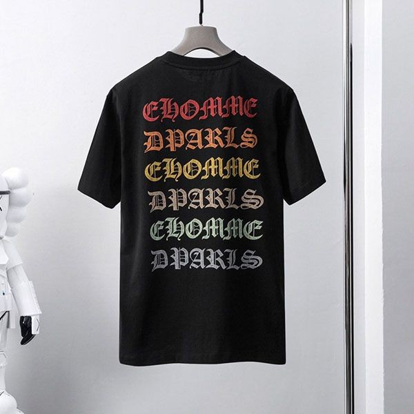 素敵なクロムハーツ Tシャツ コピー CHプラス ブラック メンズ Kur59401人気