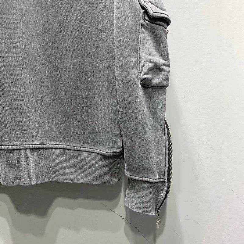 クロムハーツ ロングＴシャツ コピー ホースシュー&スター ブラック【追跡付】 Kus10523N級品