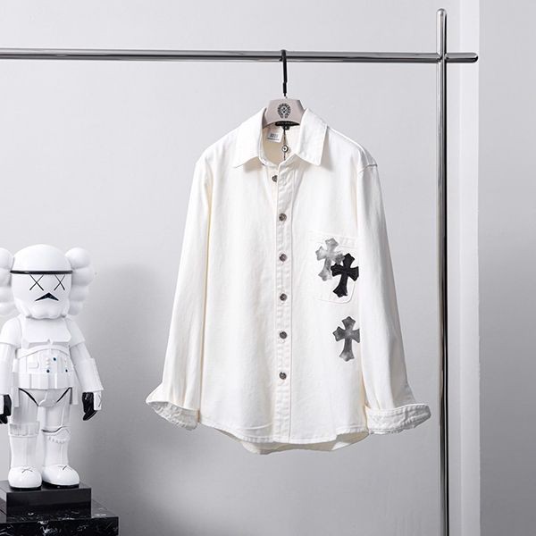 2023春夏 クロムハーツ 偽物クロス デニムジャケット Kus86997N級品