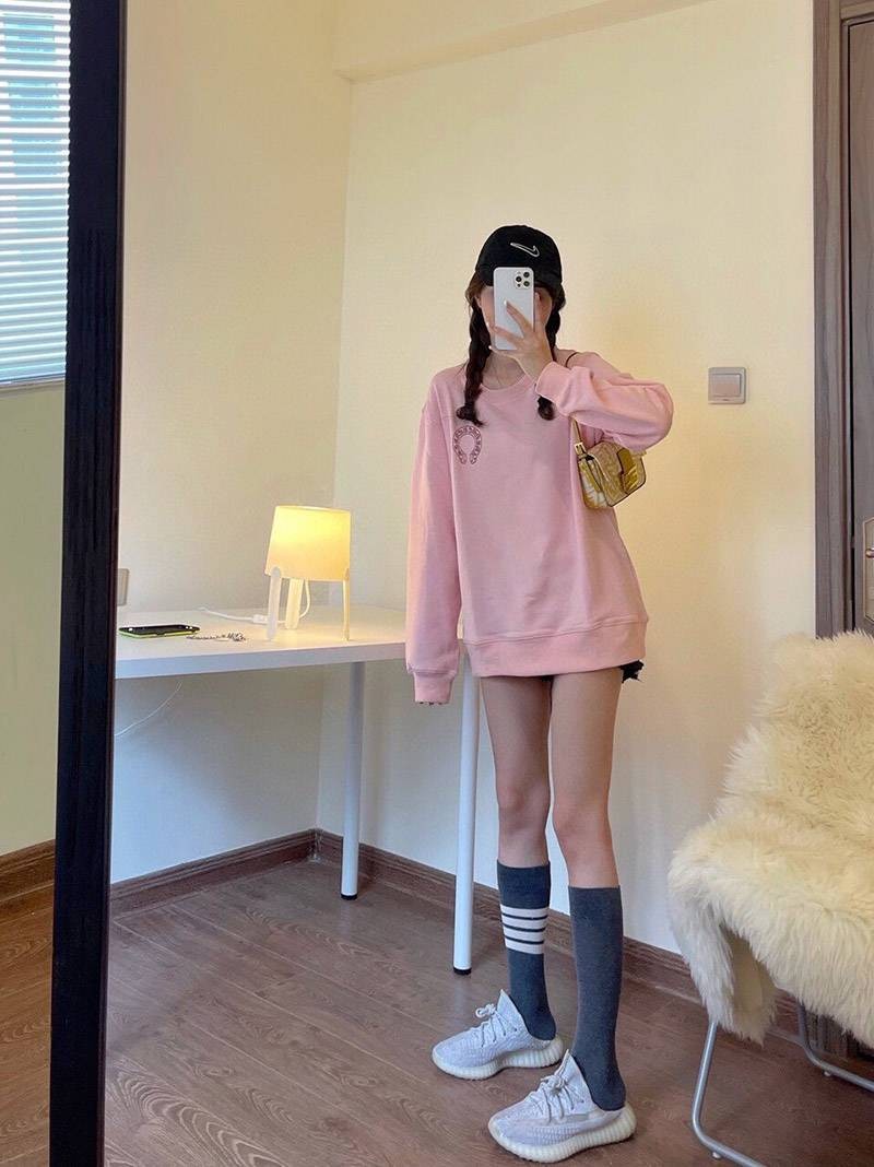 可愛い クロムハーツ ロングTシャツ コピー ホースシューカラー Kut03447N級品