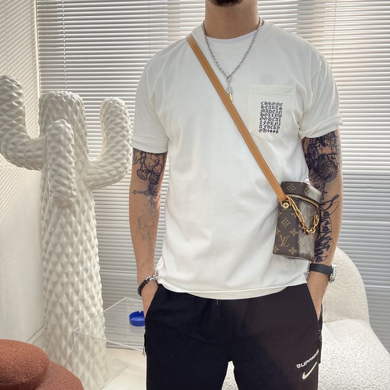 超話題!★入手困難レア!クロムハーツ マルチロゴ Tシャツ 偽物 3色 Kuu70852