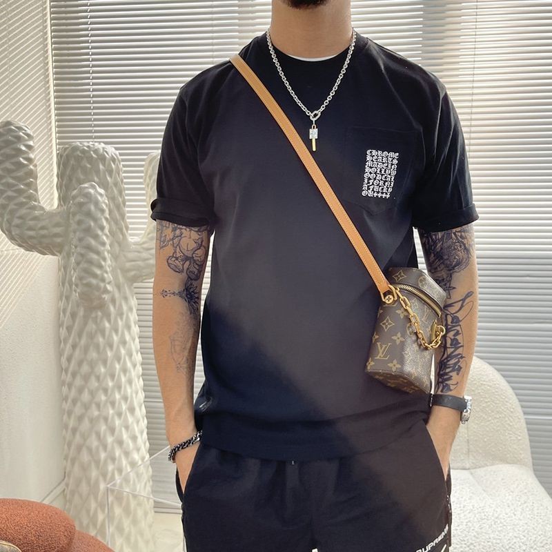 超話題!★入手困難レア!クロムハーツ マルチロゴ Tシャツ 偽物 3色 Kuu70852人気