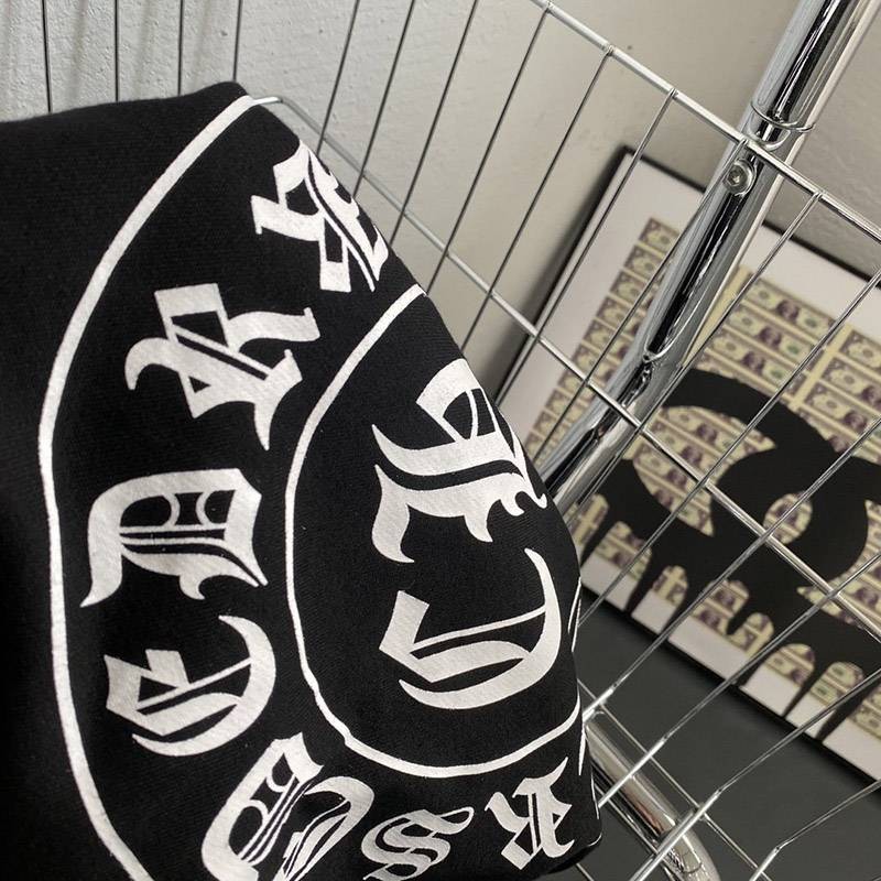 着心地の良い クロムハーツ ロングＴシャツ コピー ホースシュー&スター ブラック Kuv31525最高級