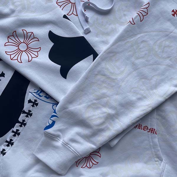 希少色 クロムハーツ＋【STENCIL フーディ】◆マルチカラー 偽物 Kuw19954人気