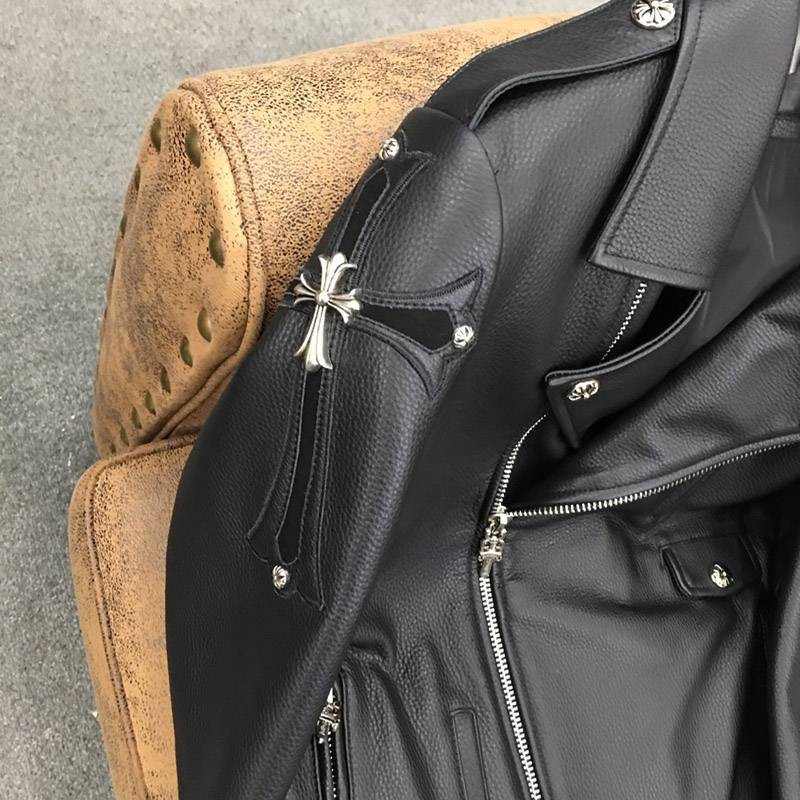 【限定】お洒落に♪クロムハーツ JJ DEANレザー ジャケットCH 偽物 Kux92371代引きを販売
