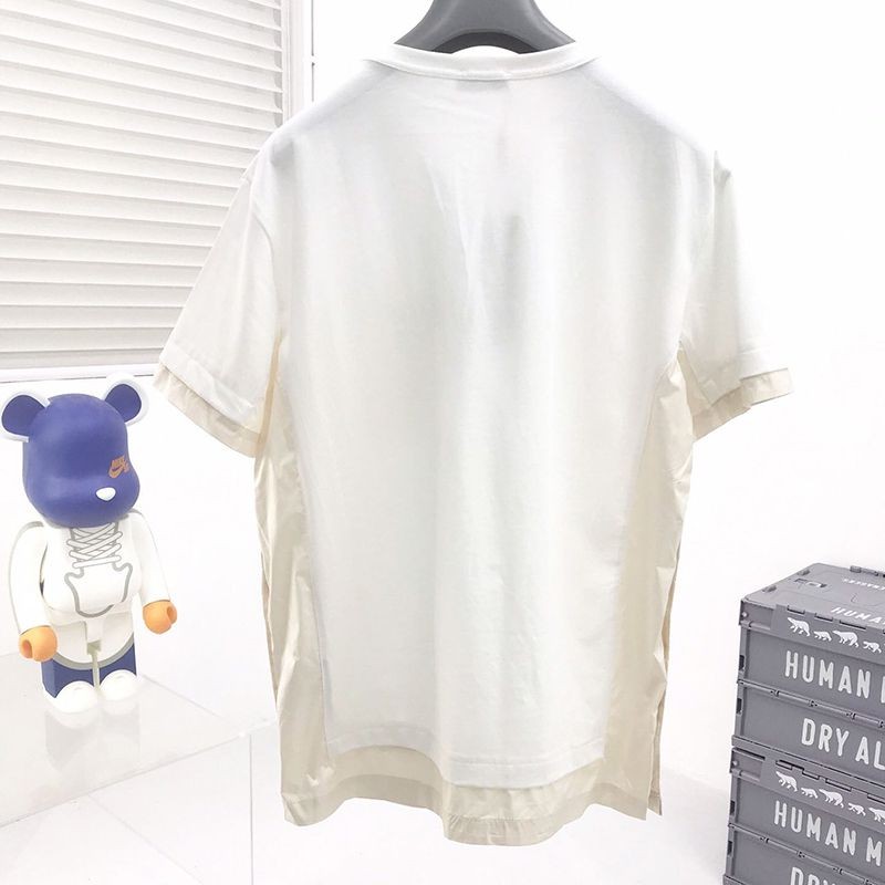 稀少ディオール×SACAI★オーバーサイズTシャツ コピー★ 213J669A0554C98通販