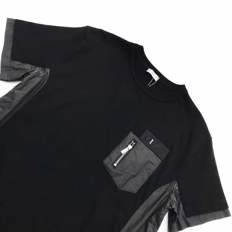 希少色すぐ届く！ディオール×SACAI★オーバーサイズTシャツ 偽物★ 213J669A0554C989高い品質