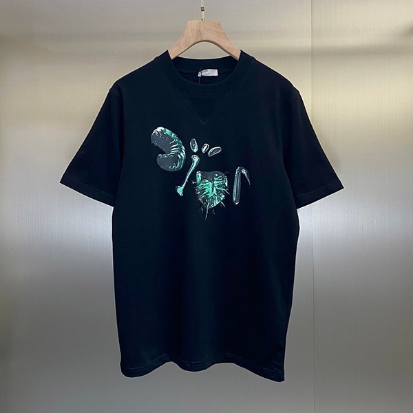 超希少！CACTUS JACK ディオール コピー オーバーサイズ Tシャツ 213J685C0677_C986