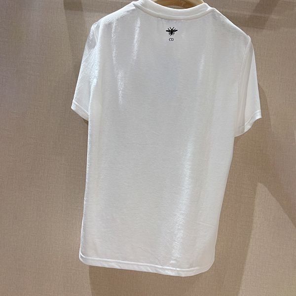 送料込ディオール レディース Tシャツ スーパーコピー コットン&リネン 243T09A4426X0200高い品質