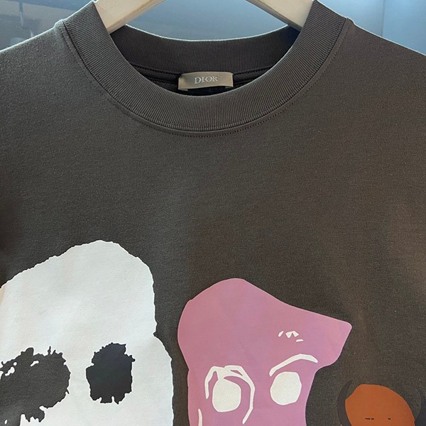 一目惚れ♪カクタス ジャック ディオール コピー オーバーサイズ Tシャツ 283J632I0752_C788人気