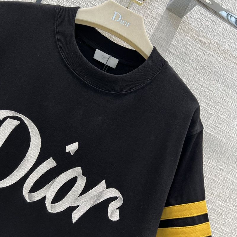 2022AW新作ディオール オーガニックコットンジャージー Tシャツ コピー 293J659A0554C980高い品質
