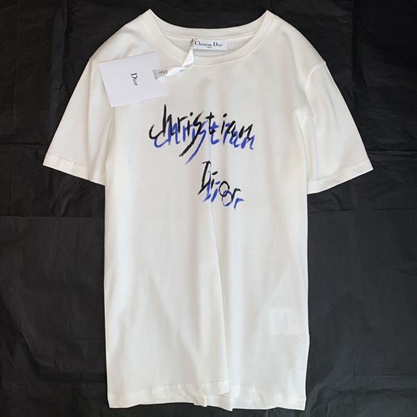 【日本未発売】 ★ディオール Tシャツ パロディ コットンジャージー&リネン deb39568最高級