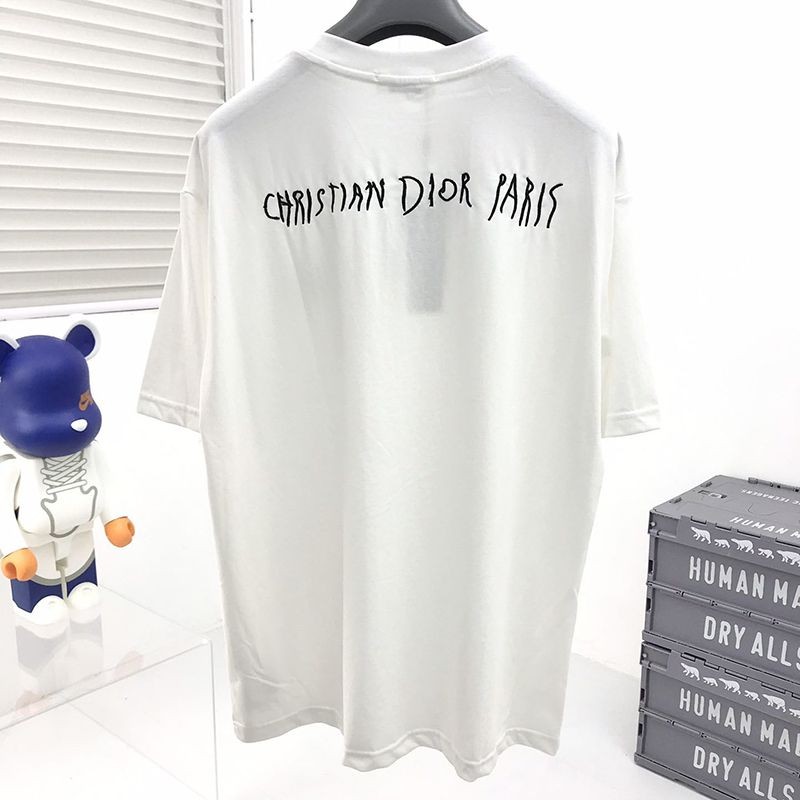 春夏新作ディオール Tシャツ スーパーコピー リネン コットンジャージー dec20394通販