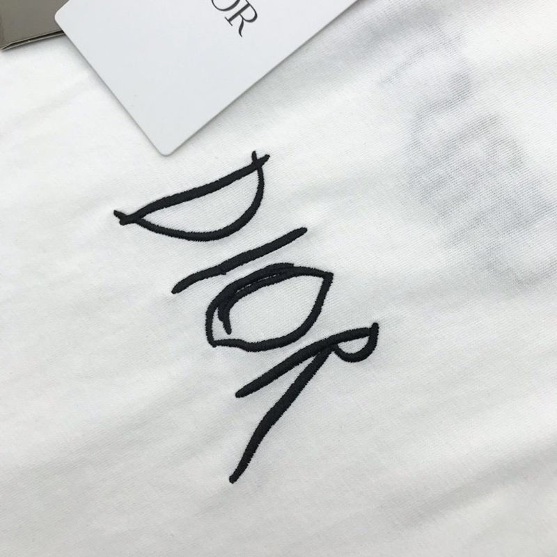 春夏新作ディオール Tシャツ スーパーコピー リネン コットンジャージー dec20394激安送料無料