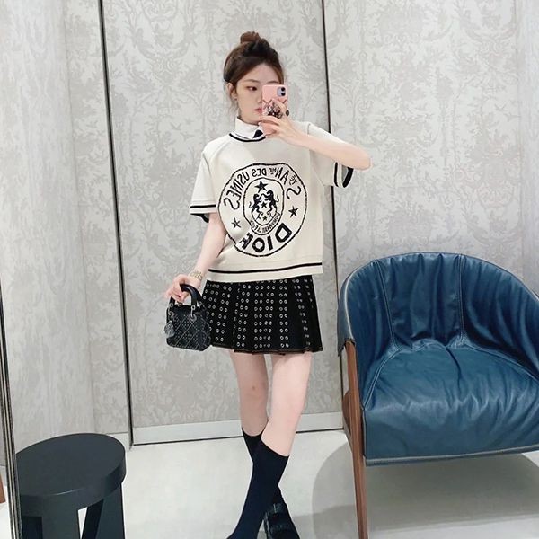 人気急上昇 ディオール クルーネック Tシャツ スーパーコピー刺繍 dec43607高い品質
