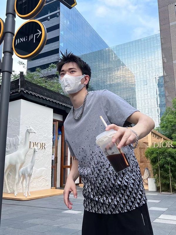超希少！ディオール コットン 半袖Tシャツ ded54855高い品質