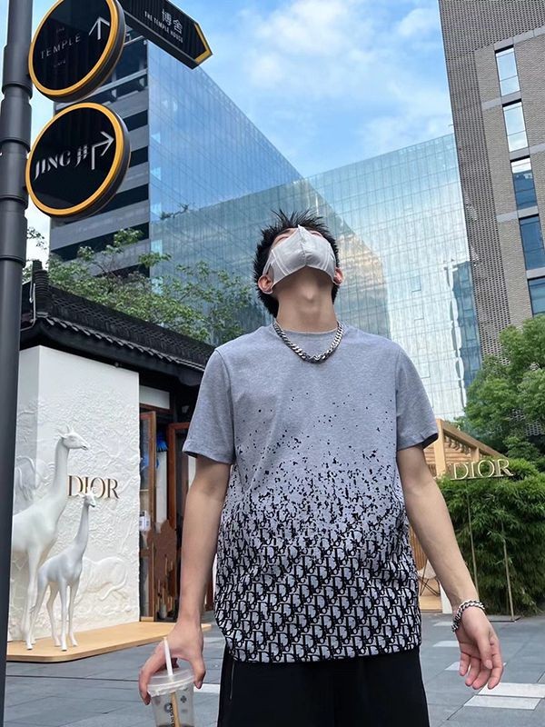 超希少！ディオール コットン 半袖Tシャツ ded54855人気