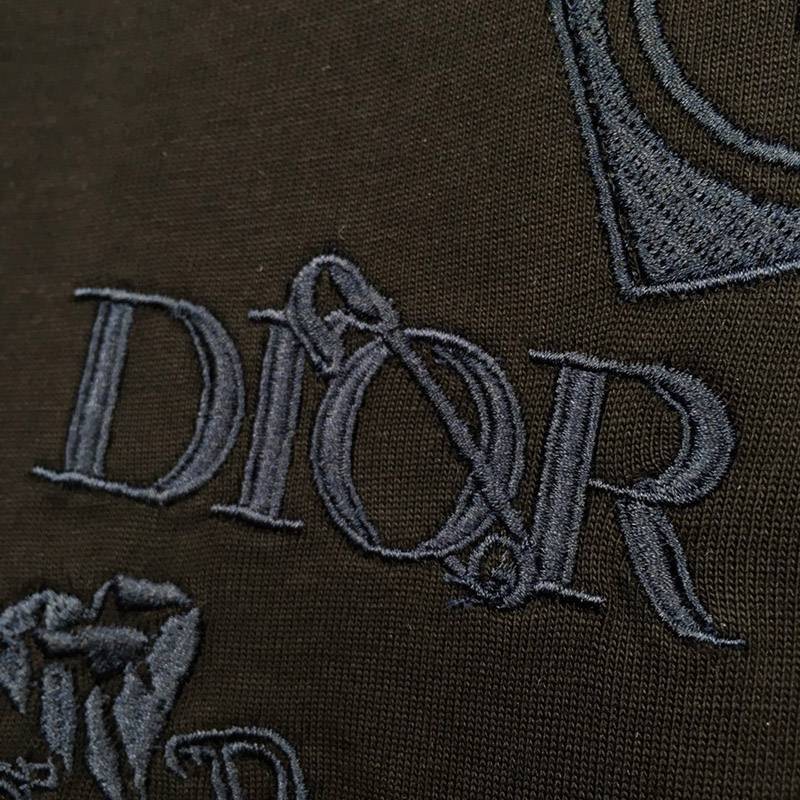 大人気☆ディオール ロゴTシャツ 偽物 選べる2色 dee73179N級品