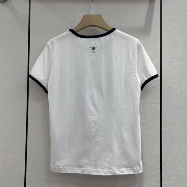☆超人気☆ディオール ラッキーディオール コットン リネン Tシャツ 偽物 dee98841通販